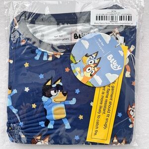Little Sleepies 4T Bluey Dance Mode Pajamas